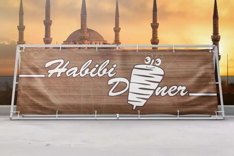 Habibi Döner Banner